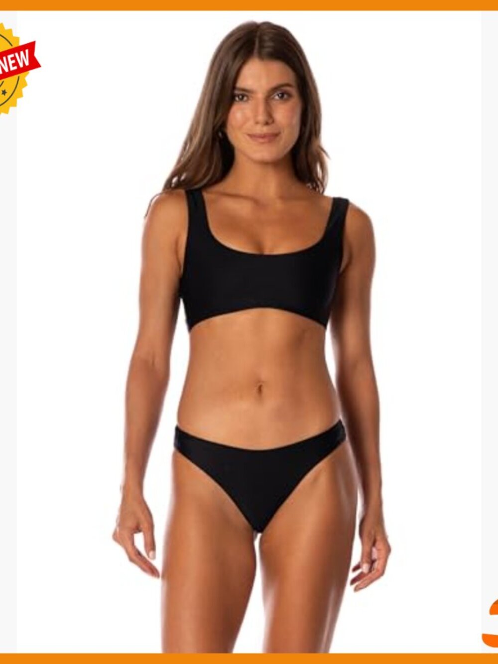 Reversible 4-Way Bralette Top, X-Small, Recycled Polyamide Blend - Picture 3 of 7